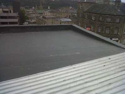EPDM roofing installation