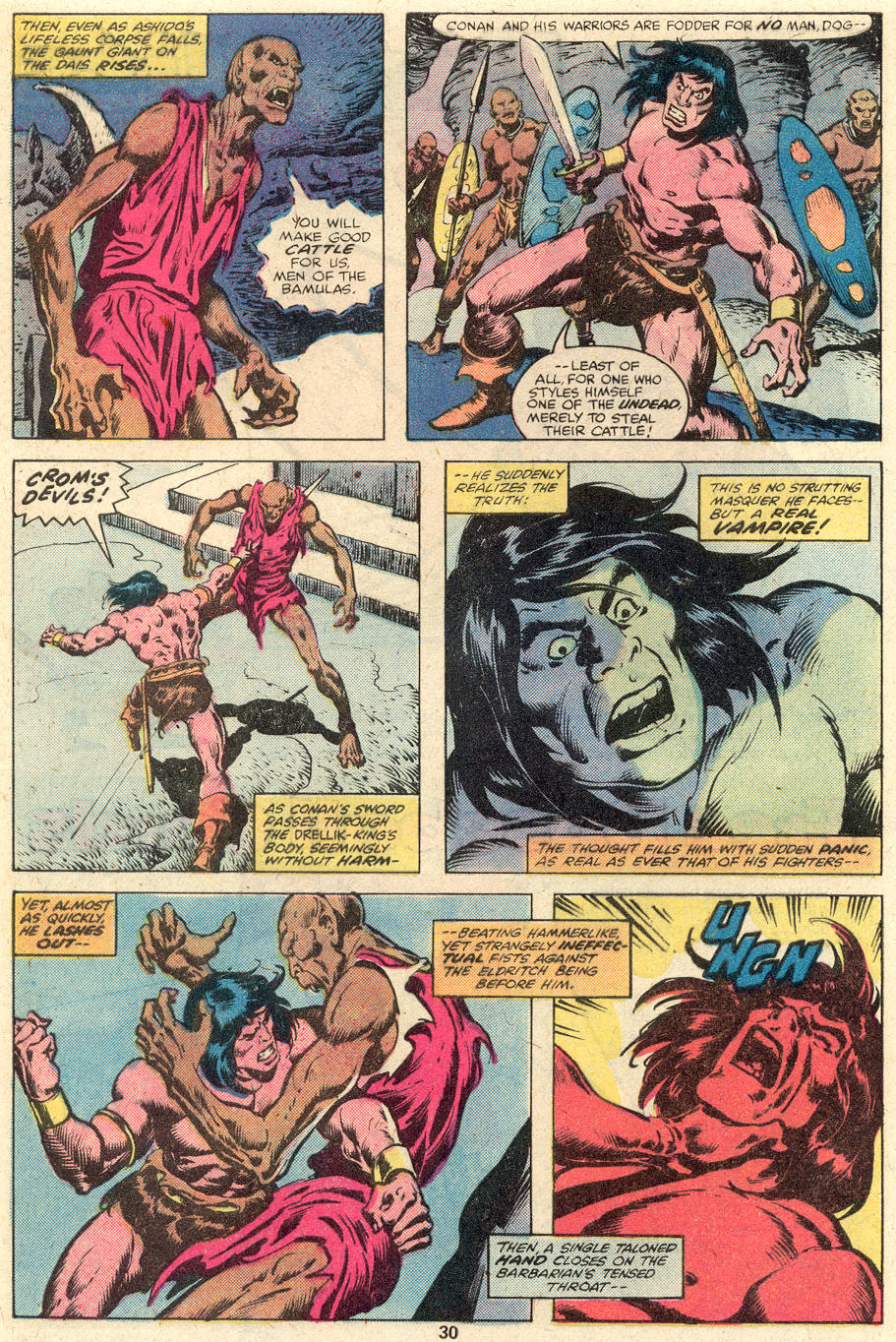 Read online Conan the Barbarian (1970) comic -  Issue #102 - 17