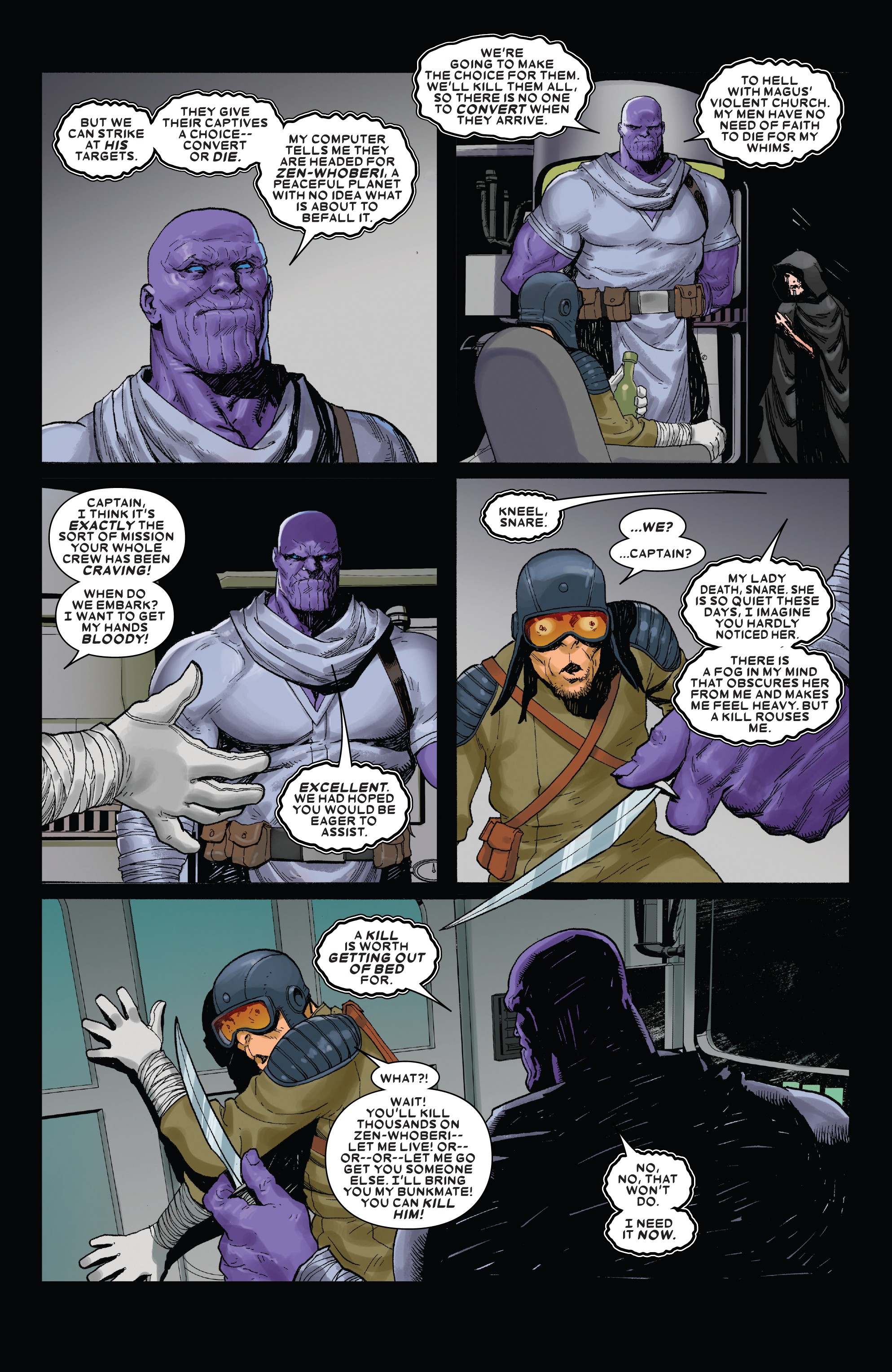 Read online Thanos (2019) comic -  Issue #1 - 18
