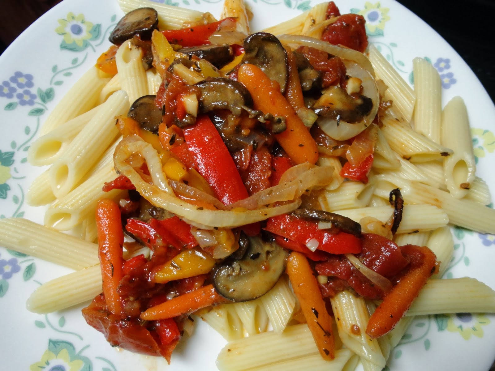 French Farm Market Penne Pasta With Roasted Vegetable Marinara