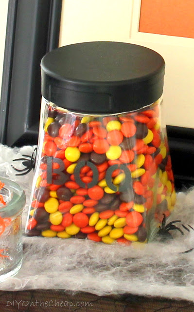 DIY Halloween Candy Jar