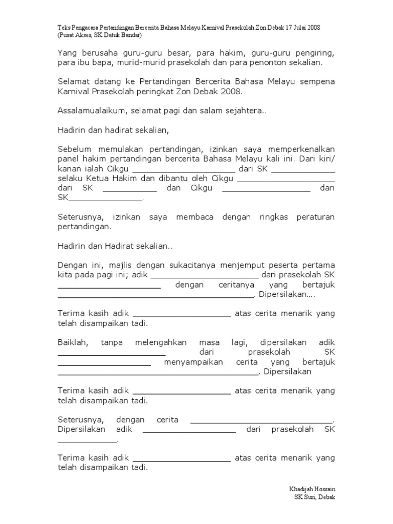 Teks Mc Wood Scribd Indo