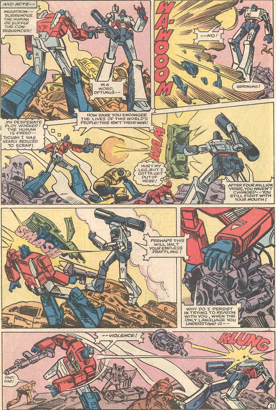 Read online The Transformers (1984) comic -  Issue #2 - 22