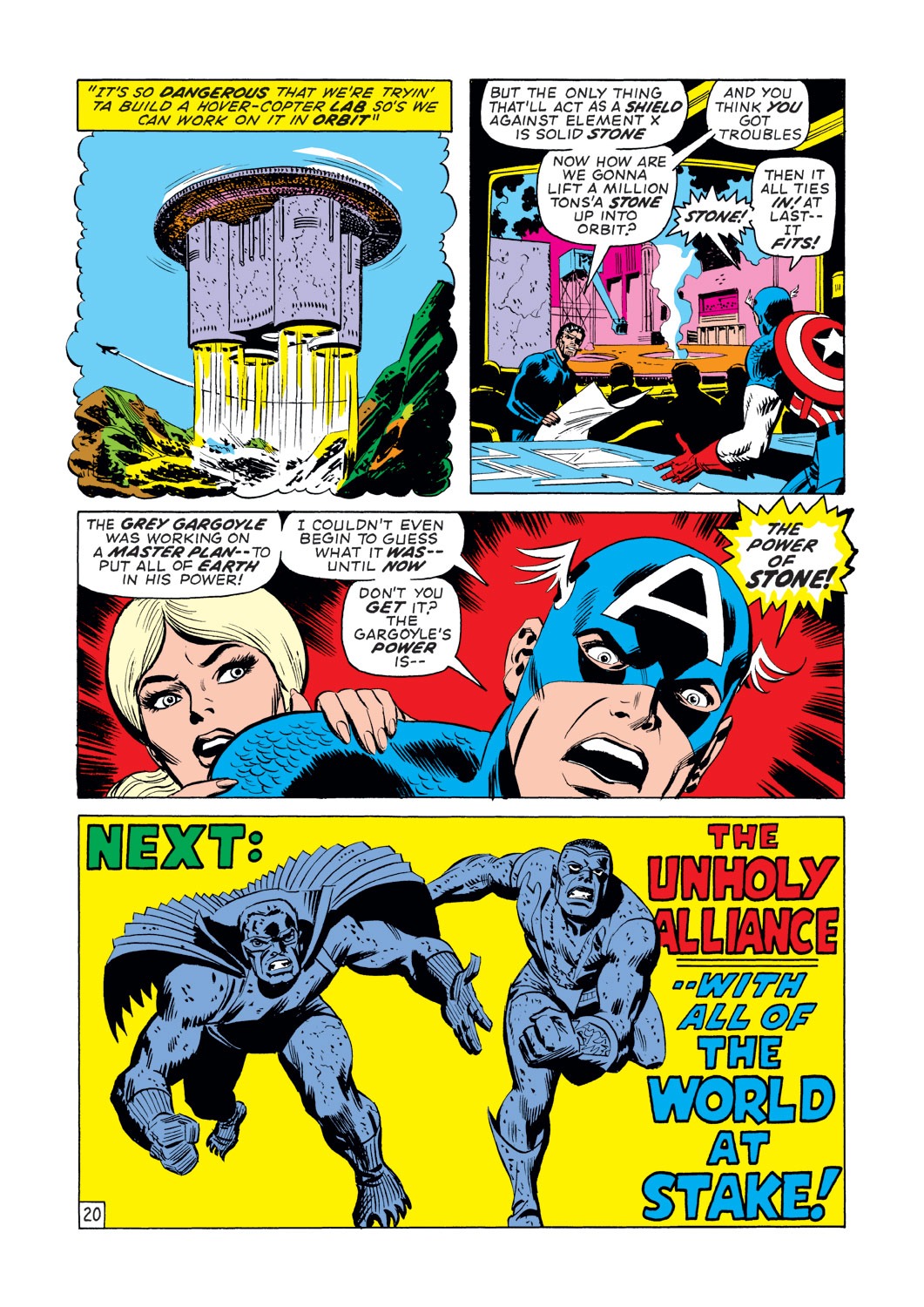 Read online Captain America (1968) comic -  Issue #140 - 21