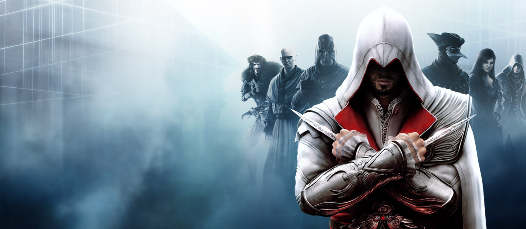 Brotherhood истина creed. Assassins Creed Brotherhood обои. Assassin's Creed Brotherhood обложка. Ассасинс Крид ересь Саймон. Assassin's Creed 2 Brotherhood Wallpaper.