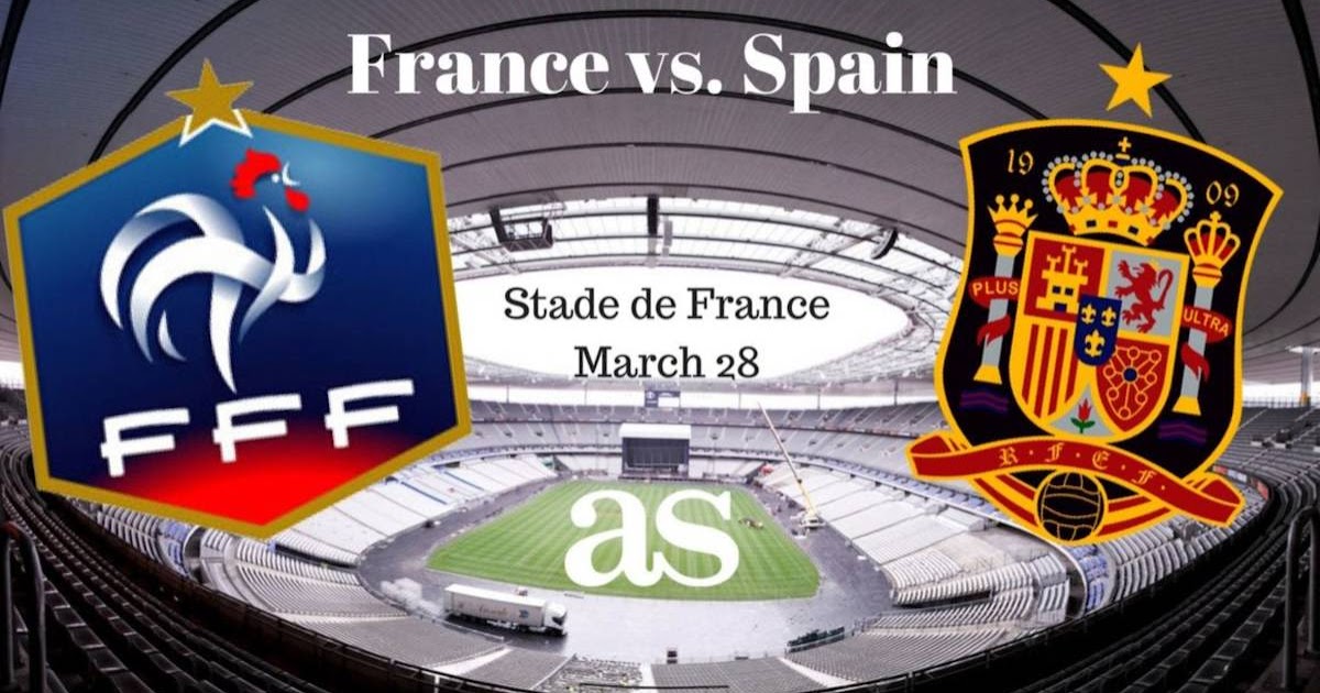 Portail des Frequences des chaines France vs Spain Friendly Match