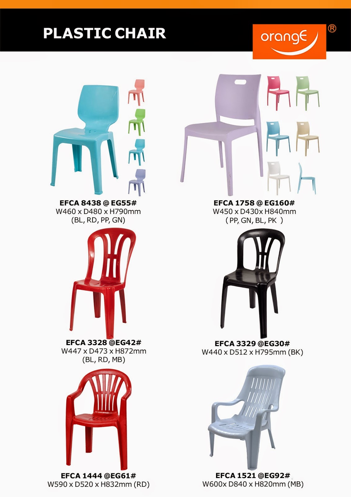 Plastic Chair Office Furniture Wholesaler Malaysia
