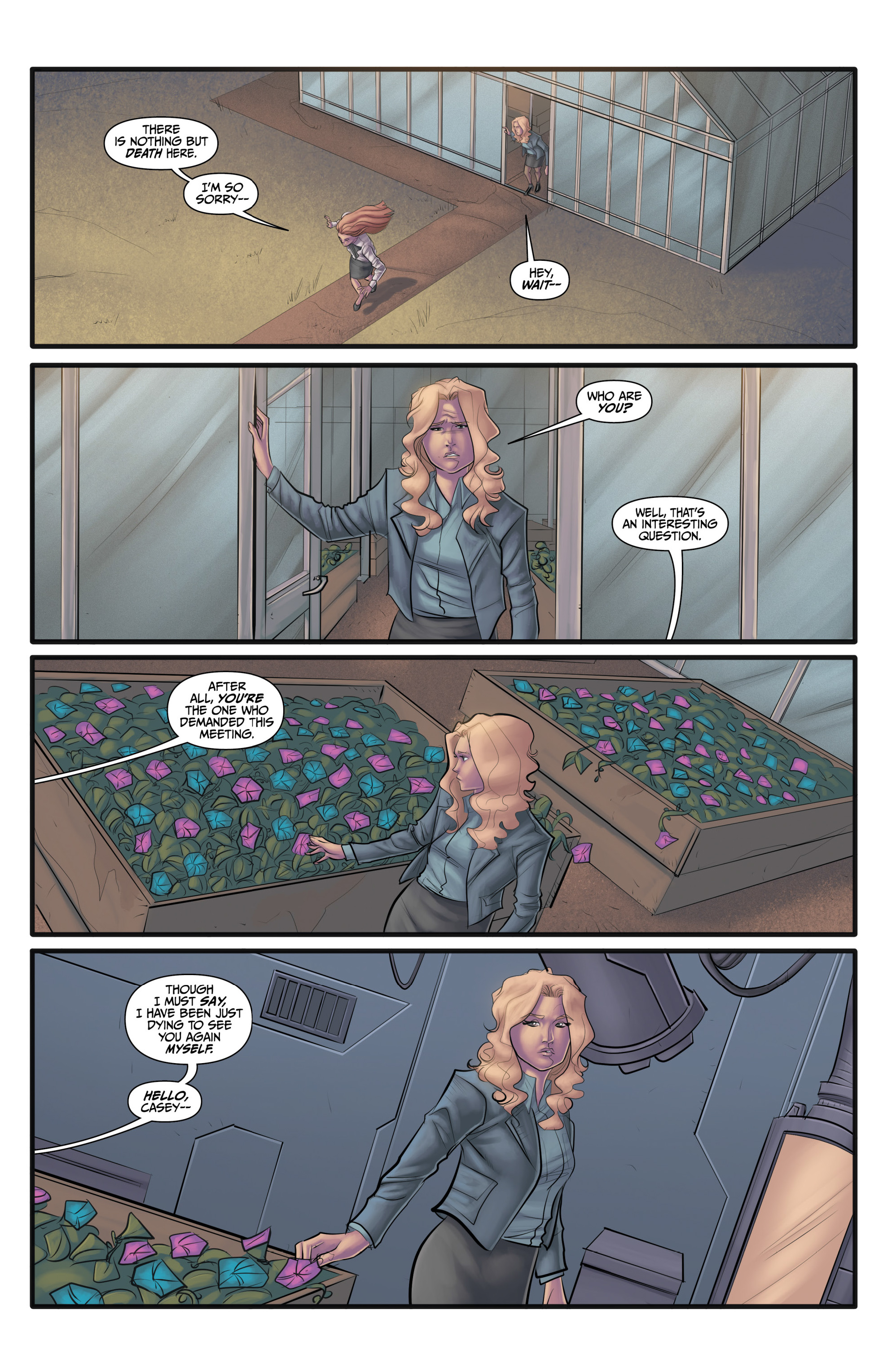 Read online Morning Glories comic -  Issue #49 - 43