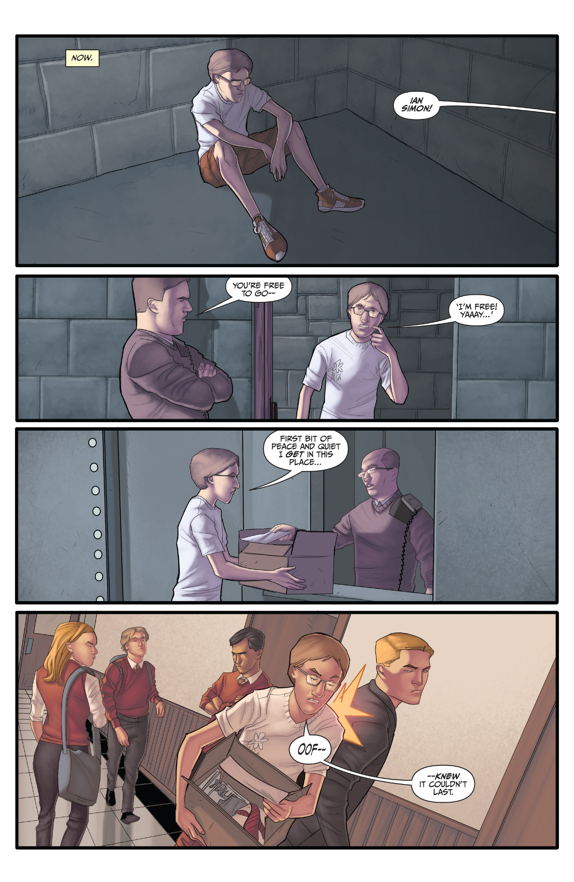 Read online Morning Glories comic -  Issue # _TPB 7 - 34