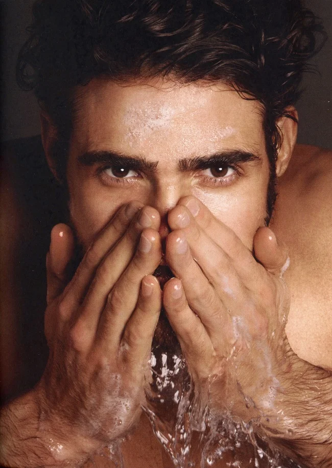 Tom Ford Men Skincare and Grooming Campaign 2013 featuring Juan Betancourt