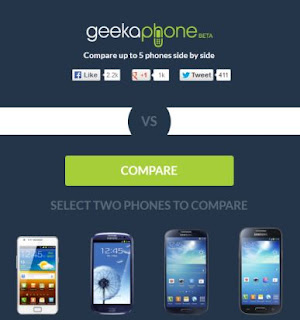 Compare Smartphone Specifications Online
