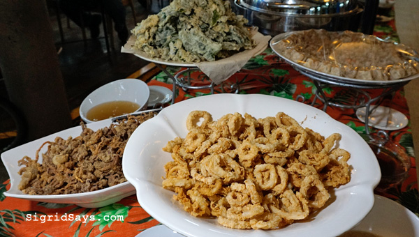 Bacolod restaurants - Imay's Bar and Restaurant - Pinoy native foods - seafoods