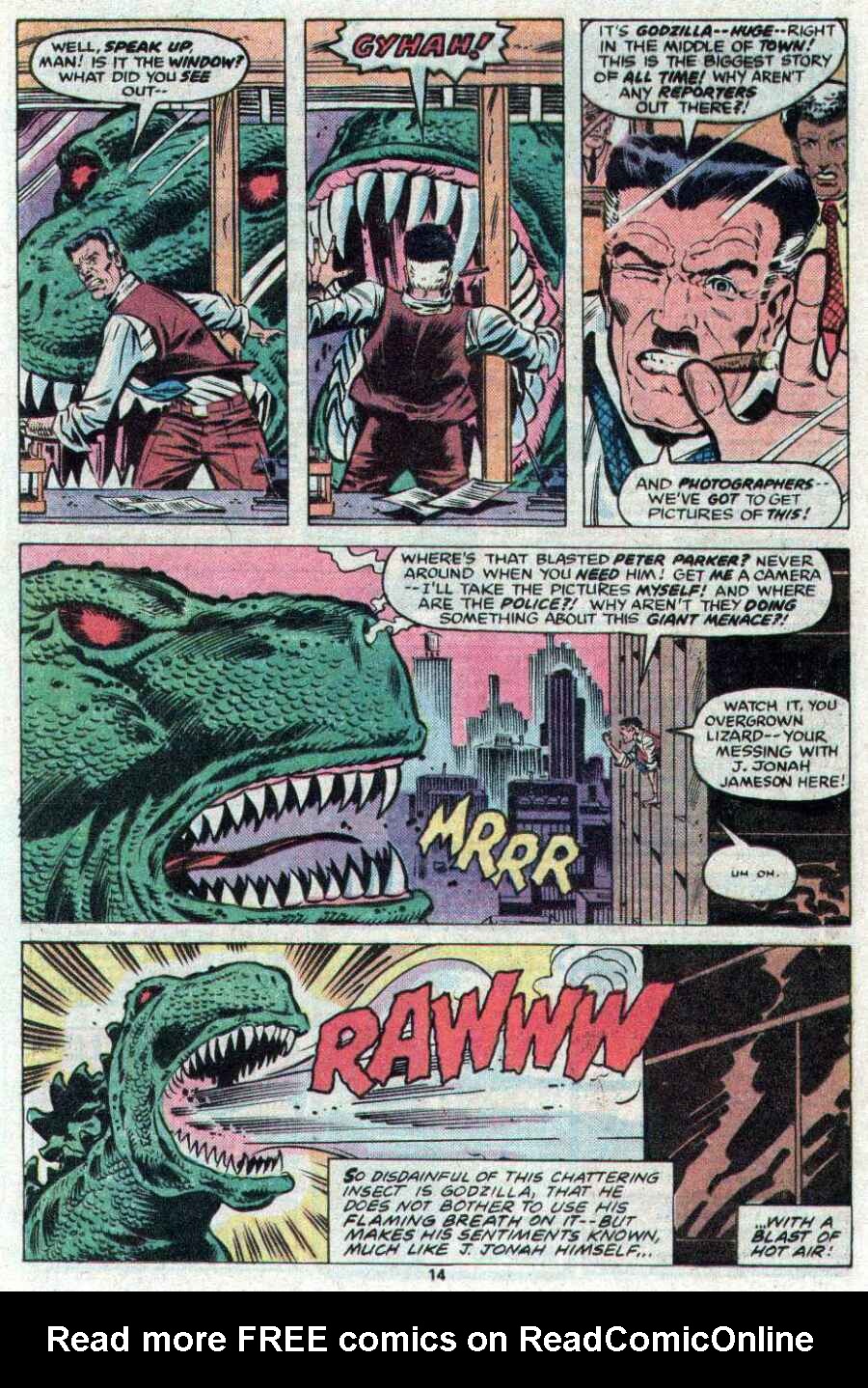 Read online Godzilla (1977) comic -  Issue #23 - 10