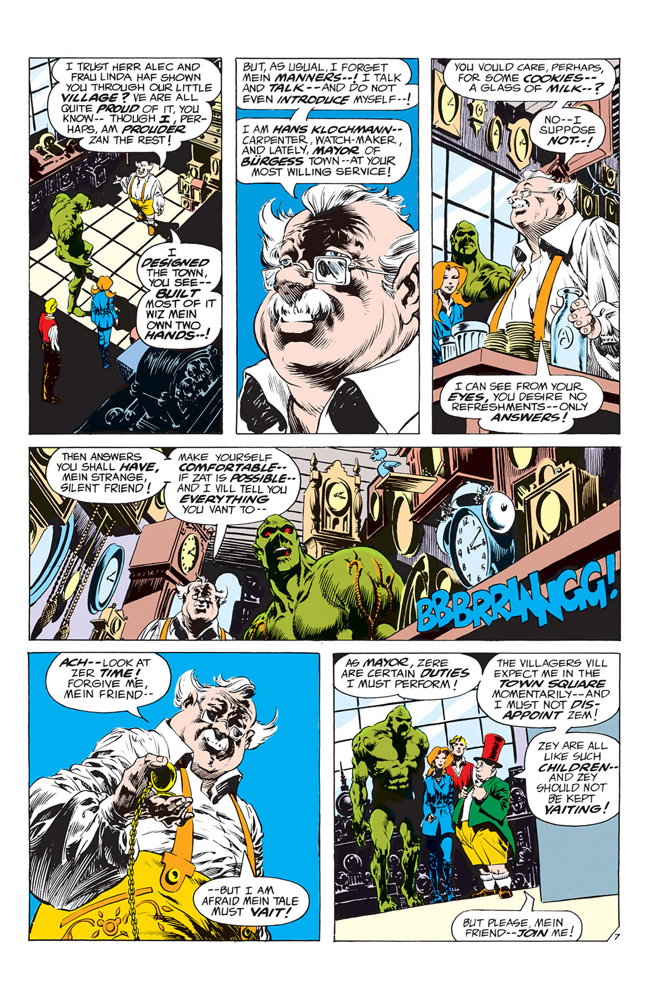 Read online Swamp Thing (1972) comic -  Issue #6 - 8