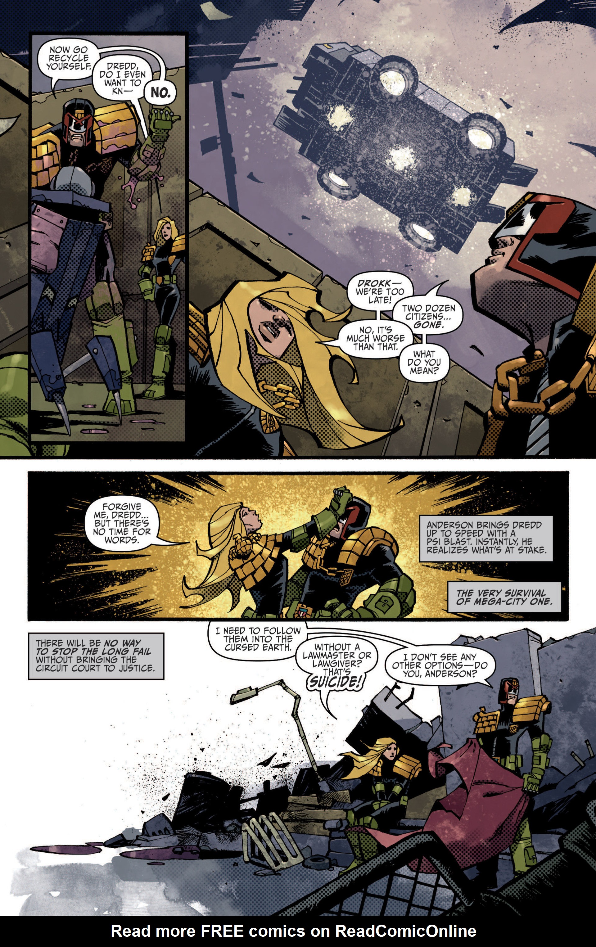 Read online Judge Dredd (2012) comic -  Issue #8 - 3