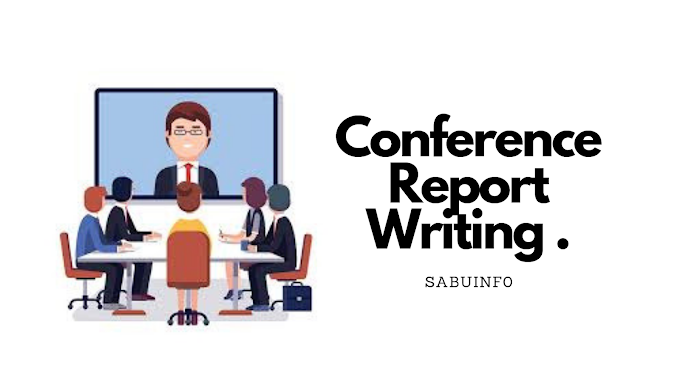 How to write a report of a conference 