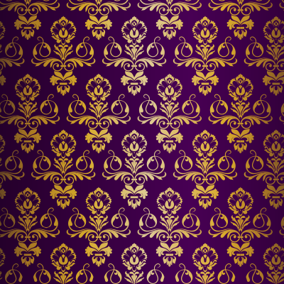 Gold Purple Ornament Background Vector CDR CorelDraw File Free | Design