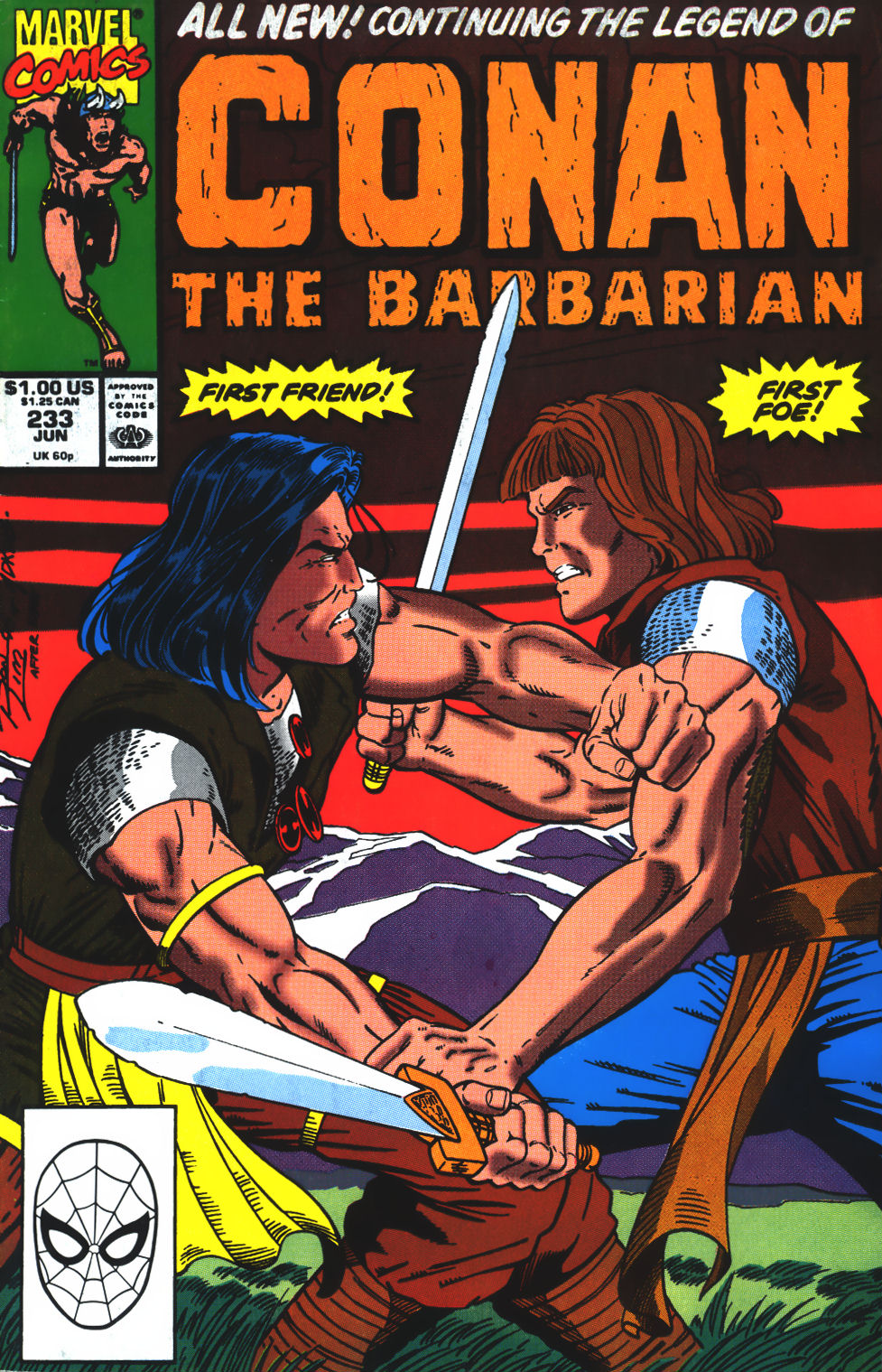 Read online Conan the Barbarian (1970) comic -  Issue #233 - 1