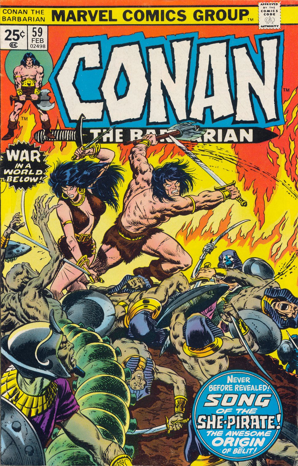 Read online Conan the Barbarian (1970) comic -  Issue #59 - 1