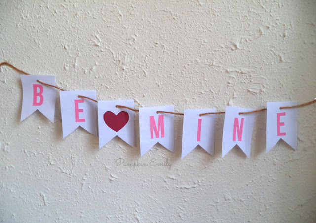 DIY Valentine's Day Banner