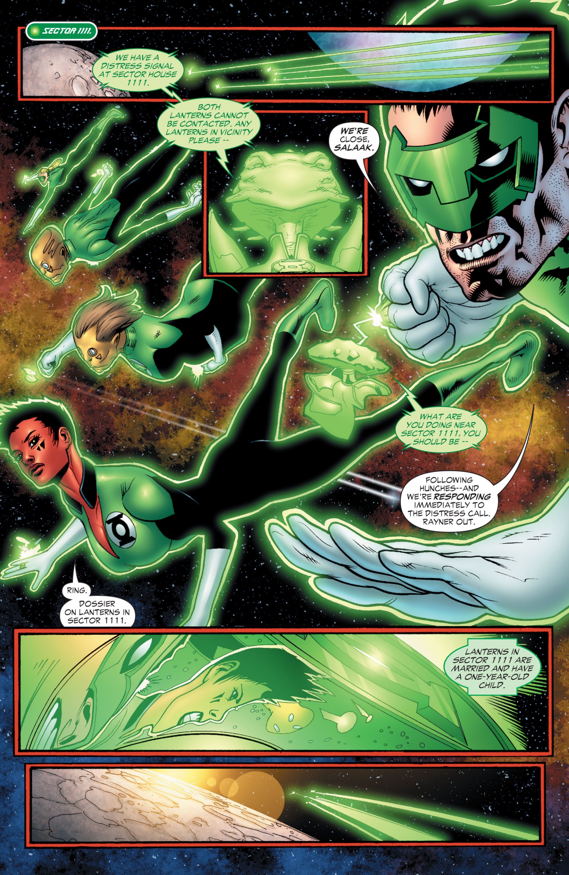 Read online Green Lantern Corps (2006) comic -  Issue #30 - 10