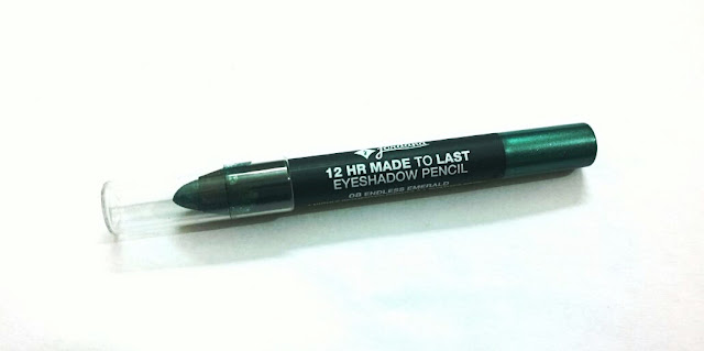 Jordana 12 HR Made To Last Eyeshadow Pencil in Endless Emerald - Review & Swatches