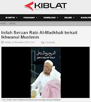 Inilah Seruan Rabi Al-Madkhali Terkait Ikhwanul Muslimin - Kajian Medina