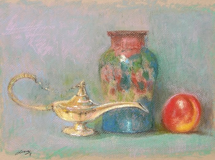 21st Century Artist Oil Pastel Study, And Other Art Updates