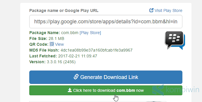 download apk dari google play