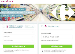 Acquisti online Carrefour