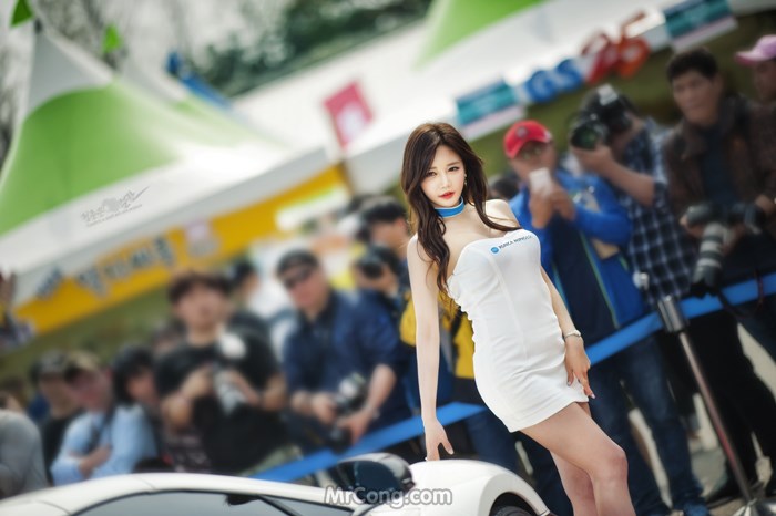 Han Ga Eun's beauty at CJ Super Race, Round 1 (87 photos)