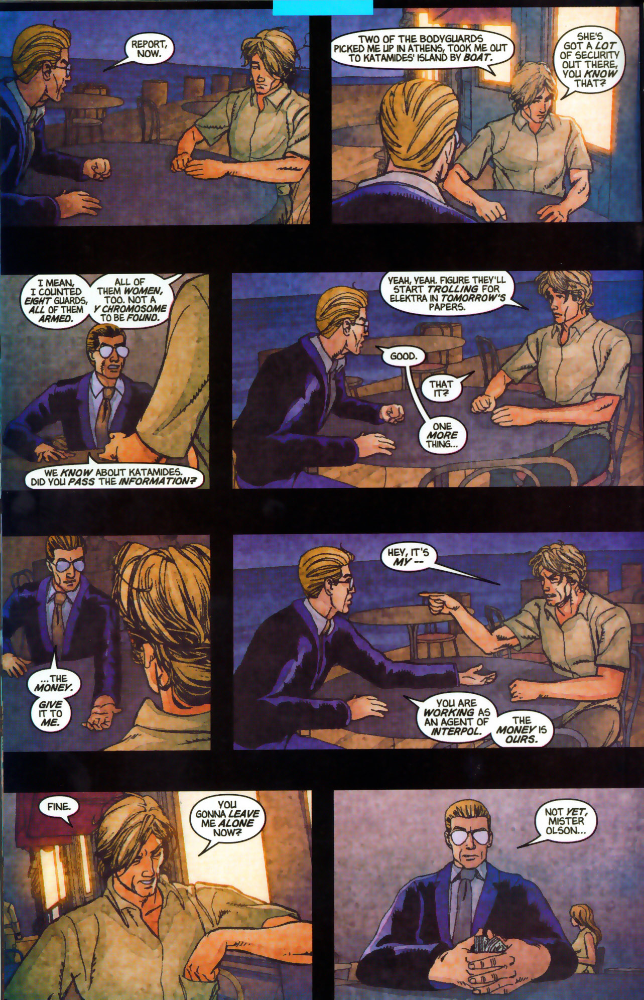 Read online Elektra (2001) comic -  Issue #7 - 10