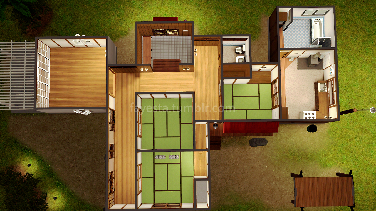 My Neighbor Totoro House Floor Plan