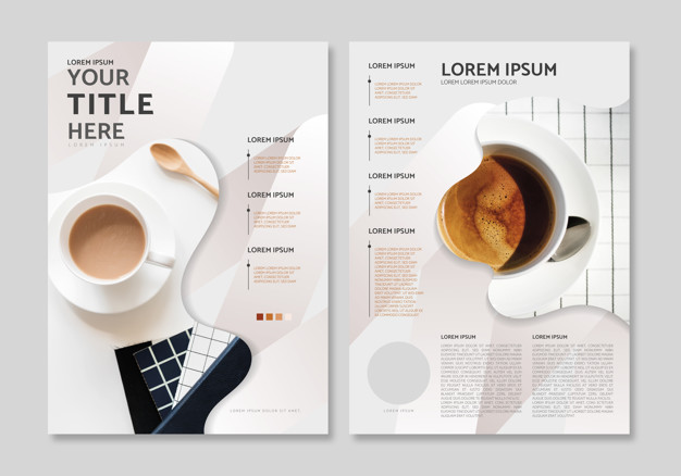 Verbazingwekkend Magazine layout template Free Vector ~ vectorkh CL-47