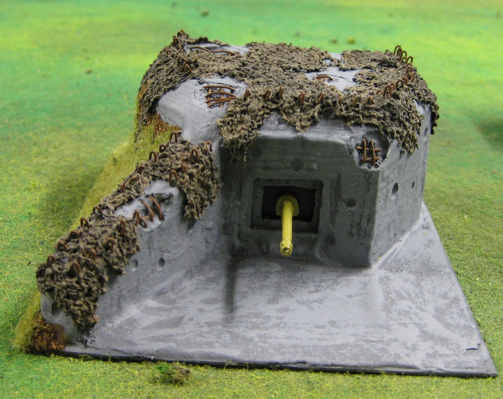 Scott's Wargaming Pillbox Bunker FoW Finished