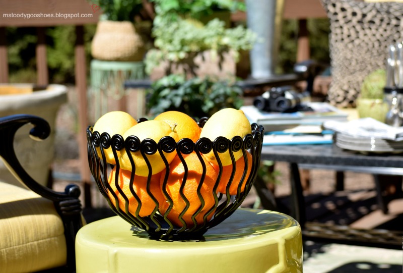 Early Spring Deck: Faux plants help an early spring deck come to life. | Ms. Toody Goo Shoes Early Spring Deck: Faux plants help an early spring deck come to life. | Ms. Toody Goo Shoes