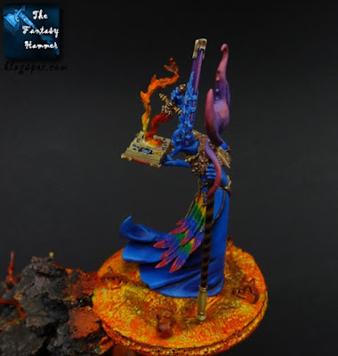 Gaunt Summoner of Tzeentch. Warhammer Quest Silver Tower WiP3