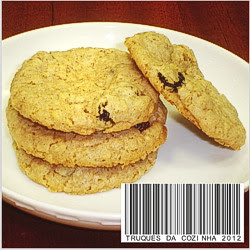 Cookies de Aveia e Passas Receita Cookies de Aveia e Passas Receita
