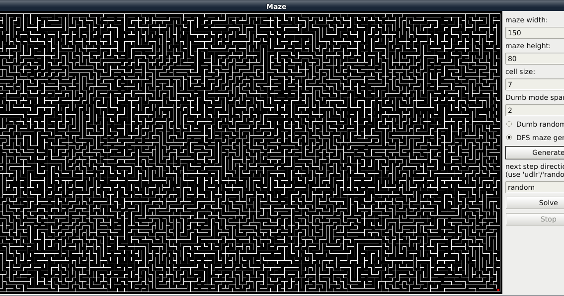 Я разрешаю...: Simple maze solver with python and pyside