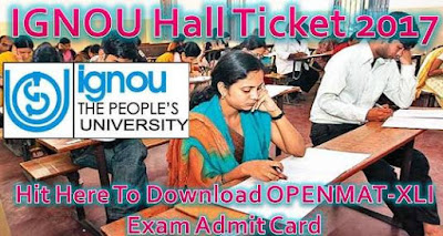 IGNOU Hall Ticket