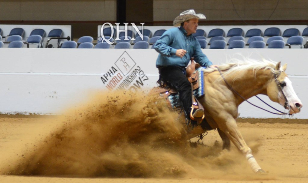 MAURO PENZA REINING NEWS PAINT HORSE WORLD SHOW 2017