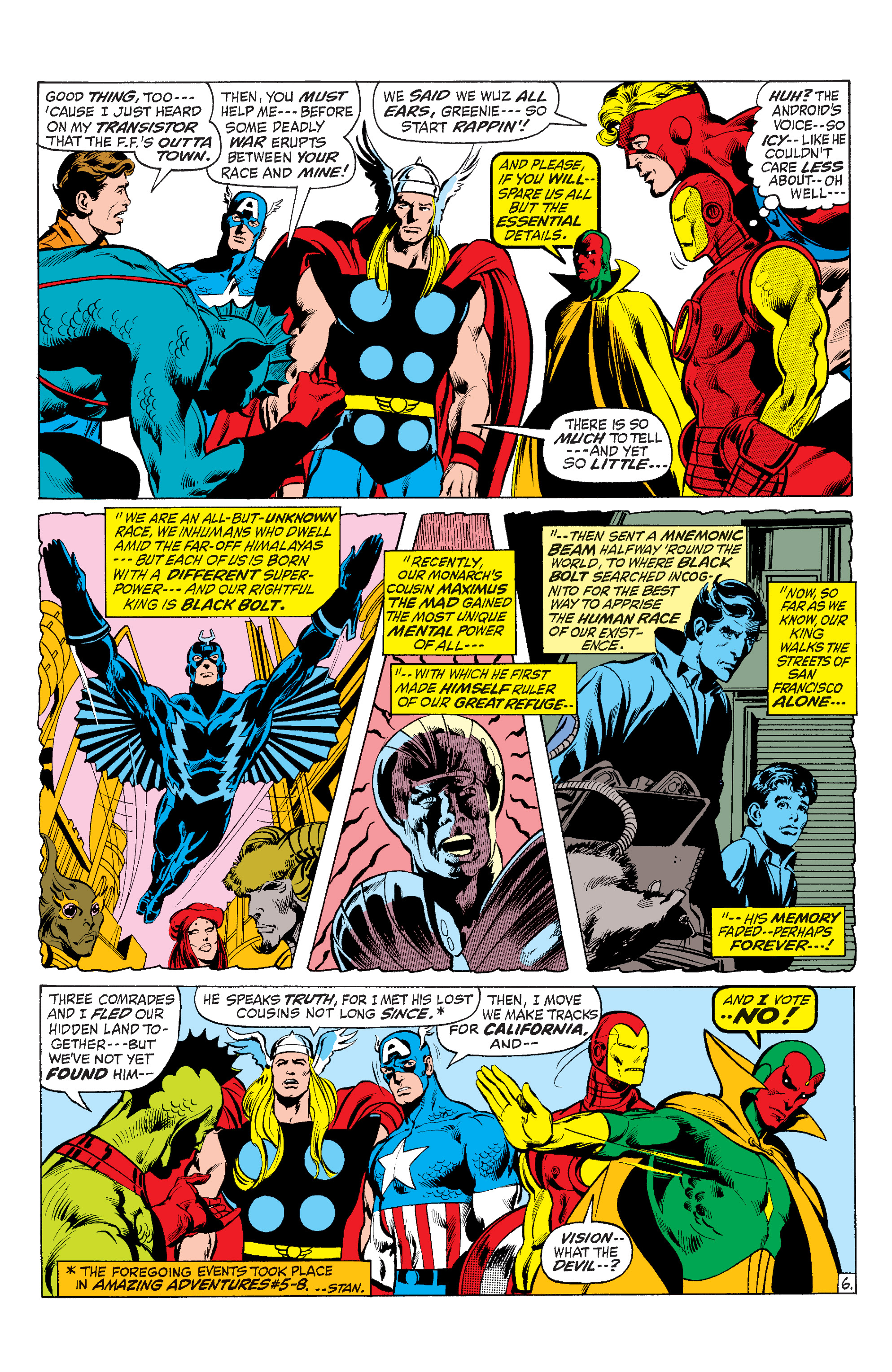 Read online Marvel Masterworks: The Inhumans comic -  Issue # TPB 1 (Part 3) - 1