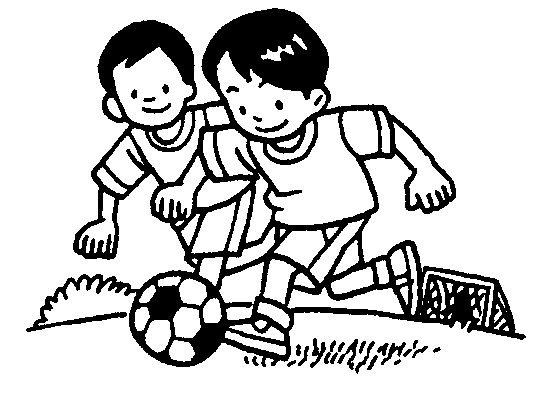 Sekitar Kawasan Sekolah: Gambar Outline_Manusia_Sukan
