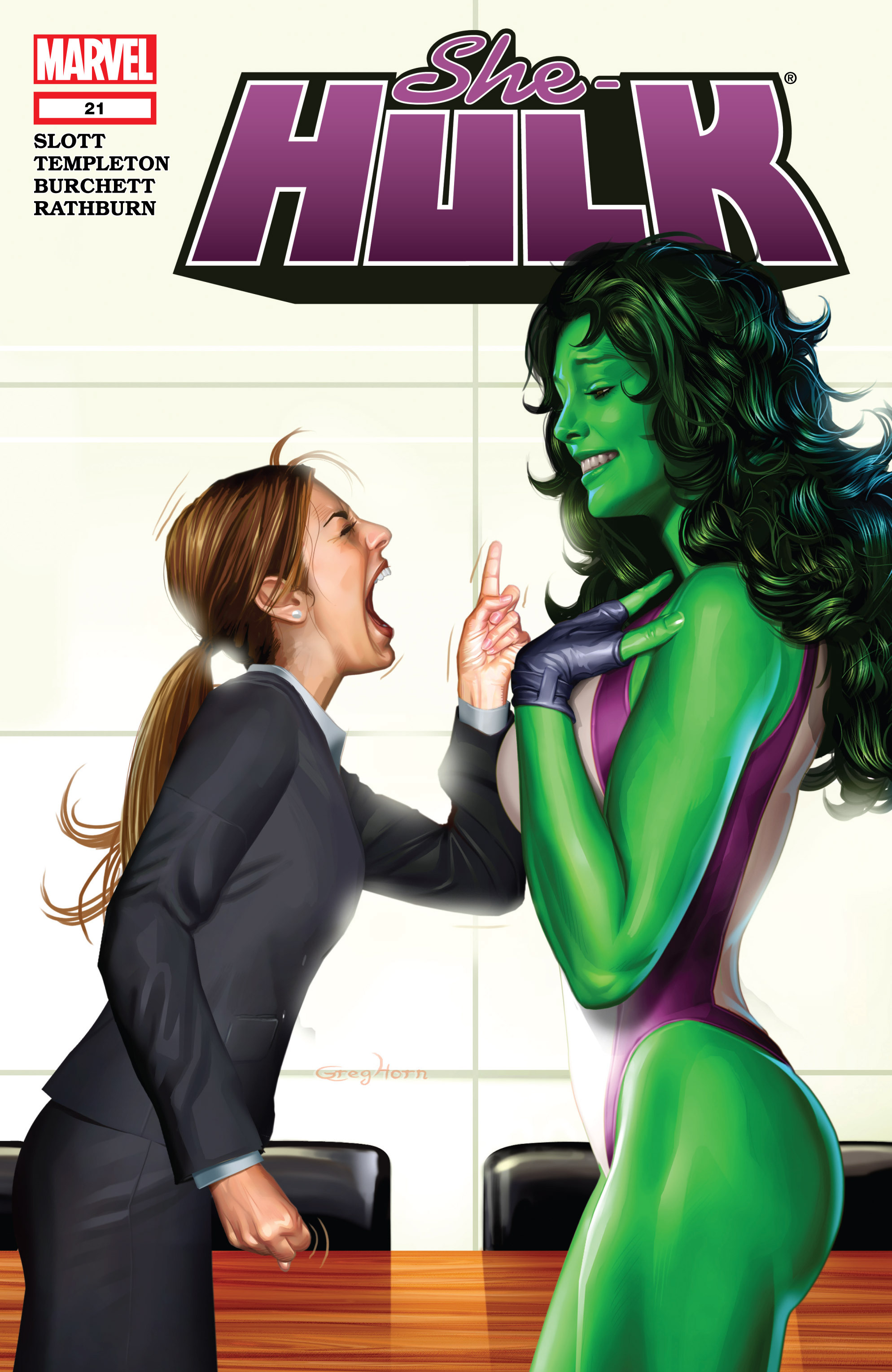 Read online She-Hulk (2005) comic -  Issue #21 - 1