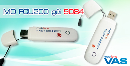 Đăng ký 3G Fast Connect gói cước FCU200 của Mobifone