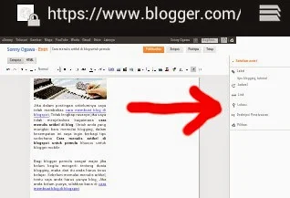 cara menulis artikel di blog untuk pemula