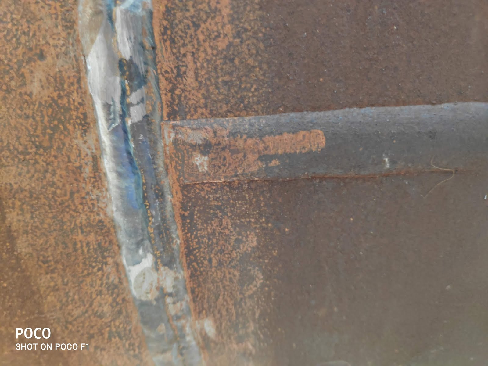 Materials & Welding Re [MW31291] Ground flush on weld seam required