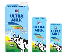  Ultra  Milk Full Cream 200ml x 24box WARUNG FURNITURE