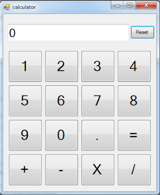 create a calculator using vbnet