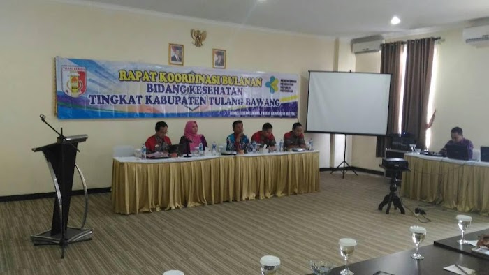 Dinas Kesehatan Tulang Bawang Gelar Rakor Tingkatkan Pelayanan Masyarakat